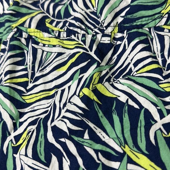Crazy8 Tropical Print Button Down Shirt - Picture 3 of 3